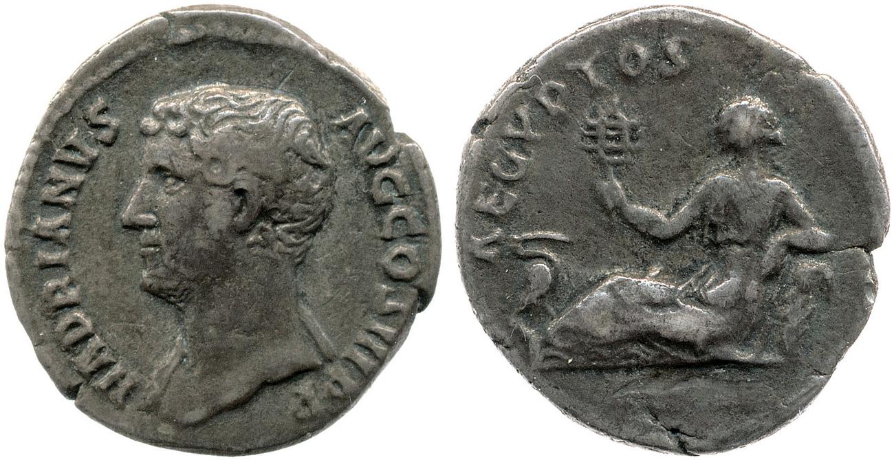 аверс RIC II, Part 3 (second edition) Hadrian 1484