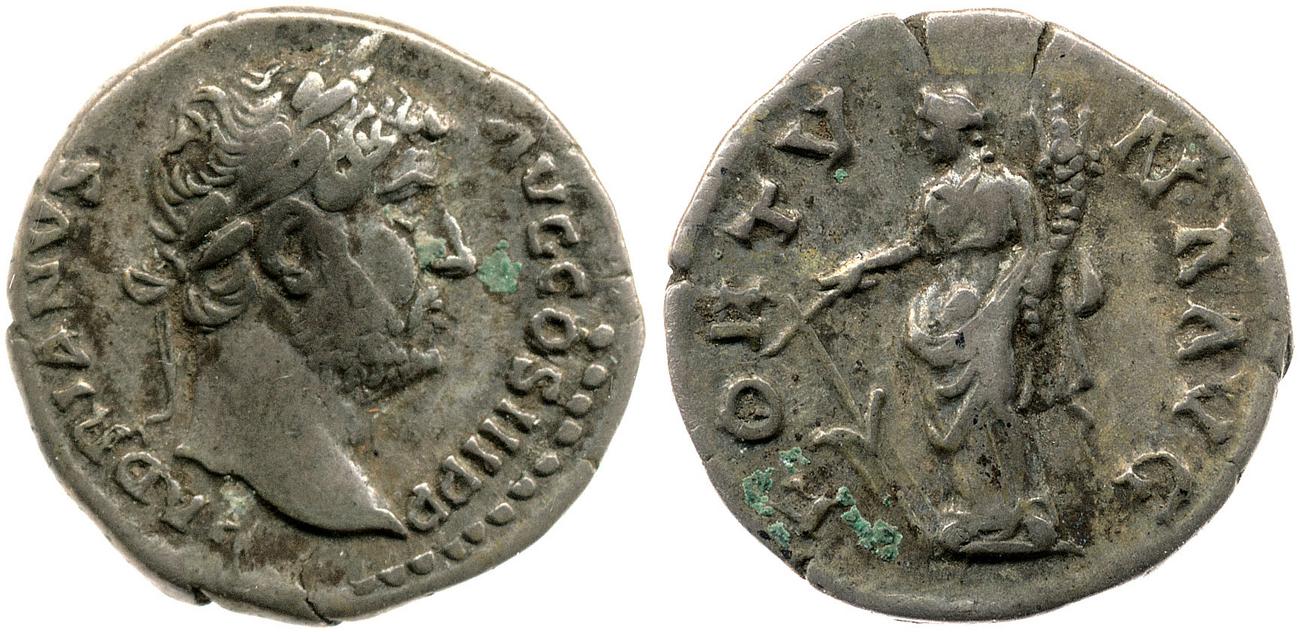 RIC II, Part 3 (second edition) Hadrian 2334, аверс, Британский музей