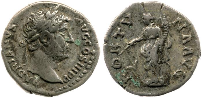 RIC II, Part 3 (second edition) Hadrian 2334, реверс, Британский музей