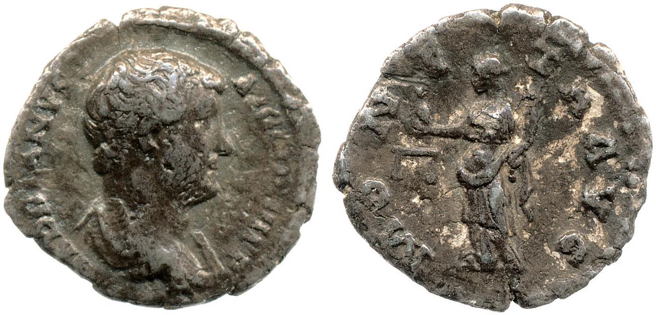obverse RIC II, Part 3 (second edition) Hadrian 2227