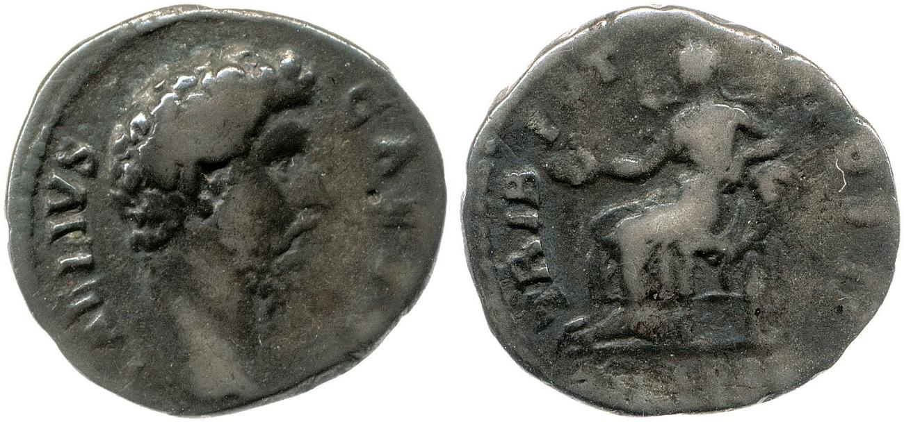 obverse RIC II, Part 3 (second edition) Hadrian 2709