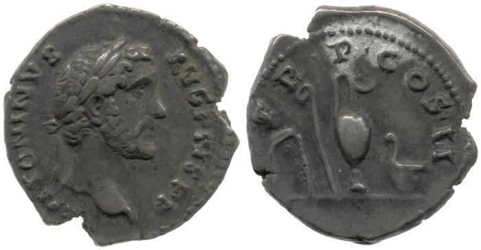 RIC III Antoninus Pius 45, реверс, Британский музей
