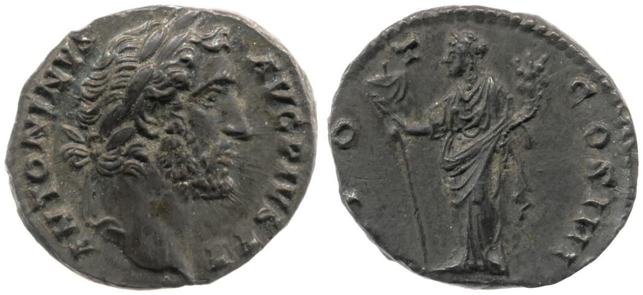 аверс RIC III Antoninus Pius 156