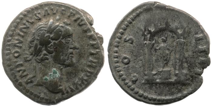 RIC III Antoninus Pius 296, реверс, Британский музей