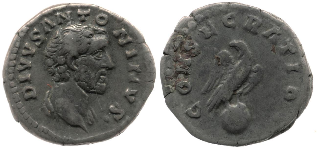 RIC III Marcus Aurelius 434, аверс, Британский музей