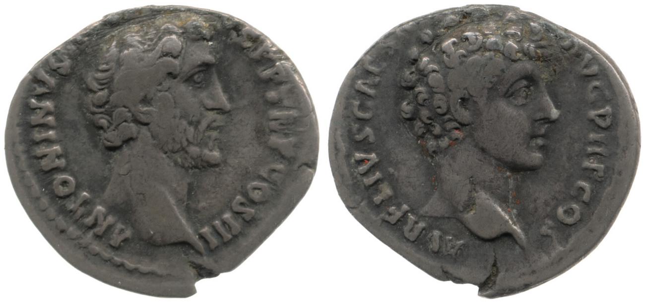 RIC III Antoninus Pius 415a, аверс, Британский музей