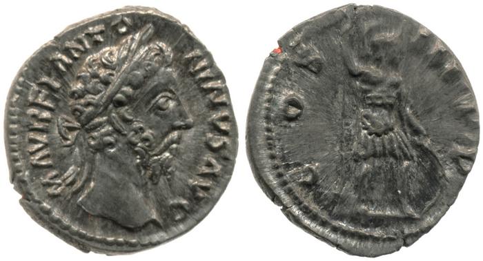 RIC III Marcus Aurelius 417, реверс, Британский музей