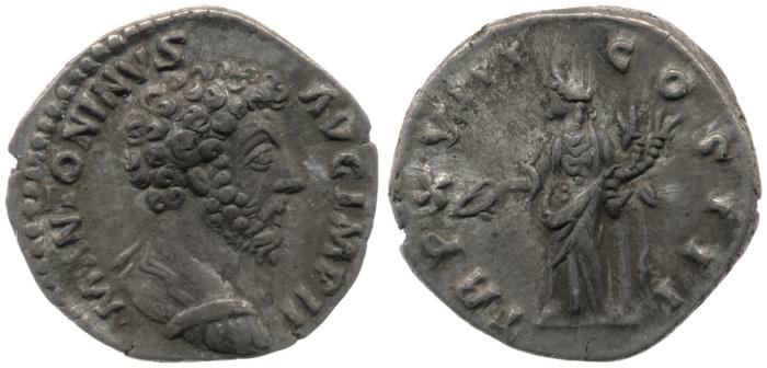 реверс RIC III Marcus Aurelius 107