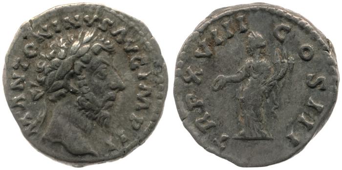 реверс RIC III Marcus Aurelius 108