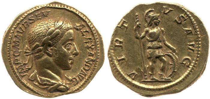 реверс RIC IV Severus Alexander 181