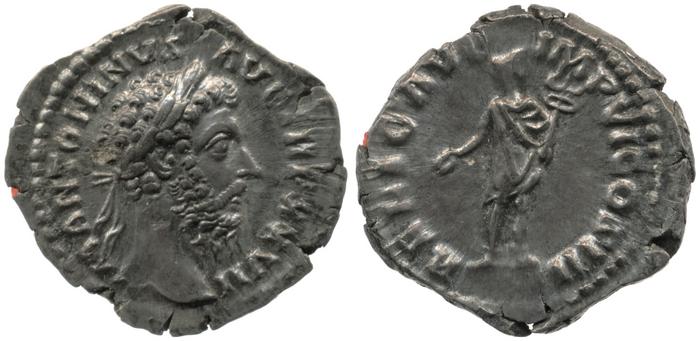 RIC III Marcus Aurelius 285, реверс, Британский музей
