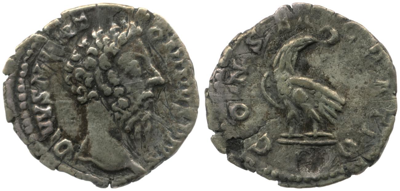 RIC III Commodus 267, аверс, bm