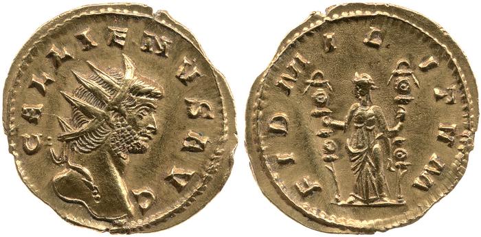 RIC V Gallienus 39, реверс, bm