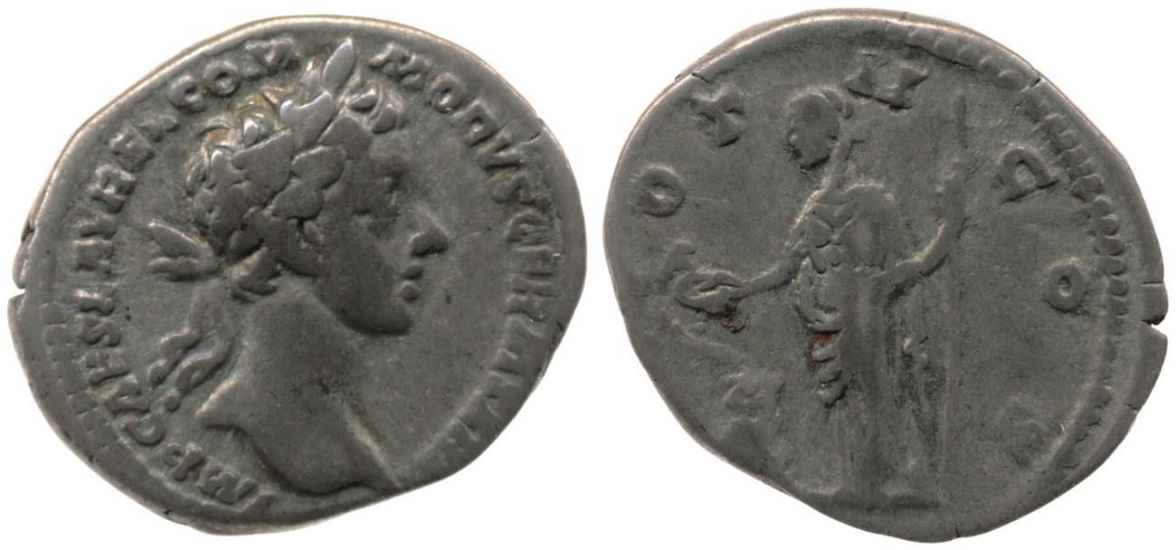 RIC III Marcus Aurelius 627, аверс, Британский музей
