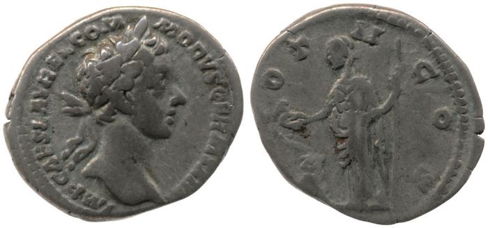 RIC III Marcus Aurelius 627, реверс, Британский музей