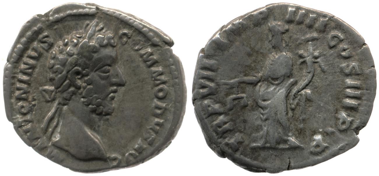 аверс RIC III Commodus 27