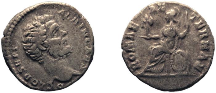 реверс RIC IV Clodius Albinus 11B