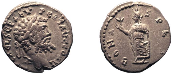 RIC IV Septimius Severus 364, реверс, bm