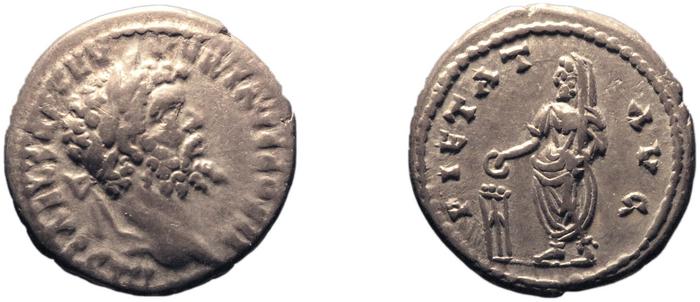 RIC IV Septimius Severus 413, реверс, bm