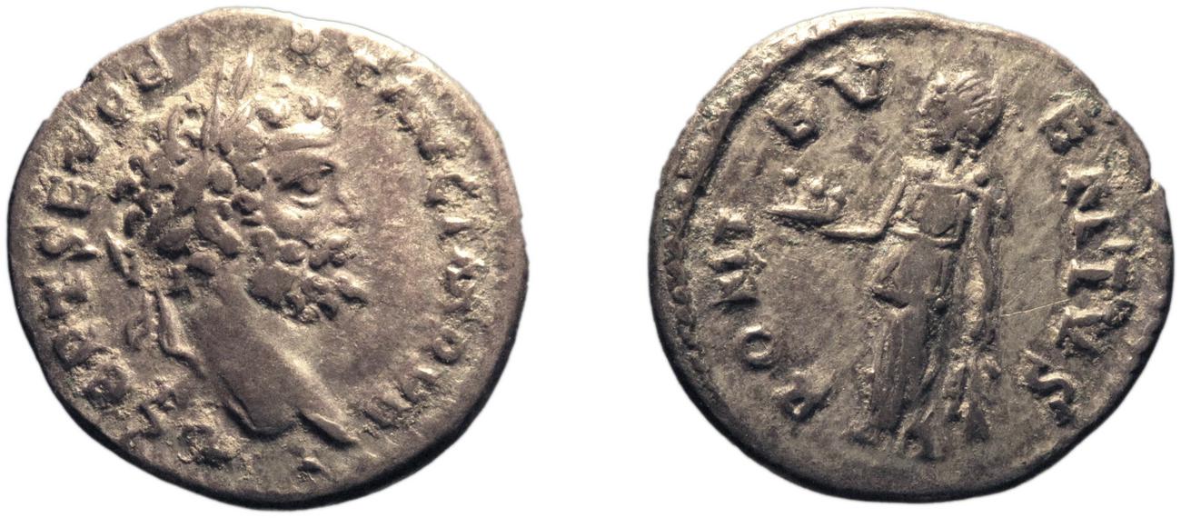 аверс RIC IV Septimius Severus 474