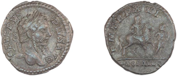 RIC IV Septimius Severus 225A, реверс, Британский музей