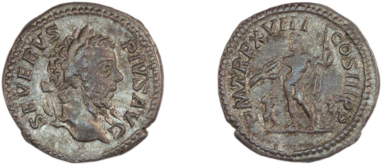 obverse RIC IV Septimius Severus 233