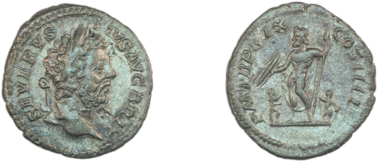 RIC IV Septimius Severus 243, аверс, Британский музей