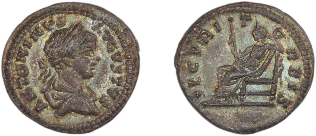 RIC IV Caracalla 351B, аверс, bm