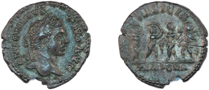 reverse RIC IV Caracalla 153
