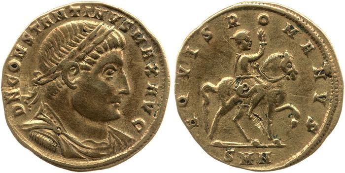 RIC VII Nicomedia 100, реверс, bm