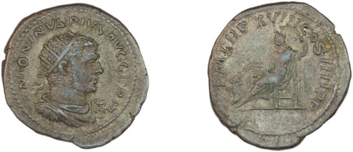 реверс RIC IV Caracalla 261D