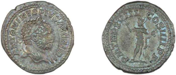 RIC IV Caracalla 264A, реверс, Британский музей