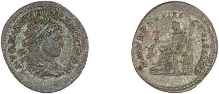 реверс RIC IV Caracalla 277B