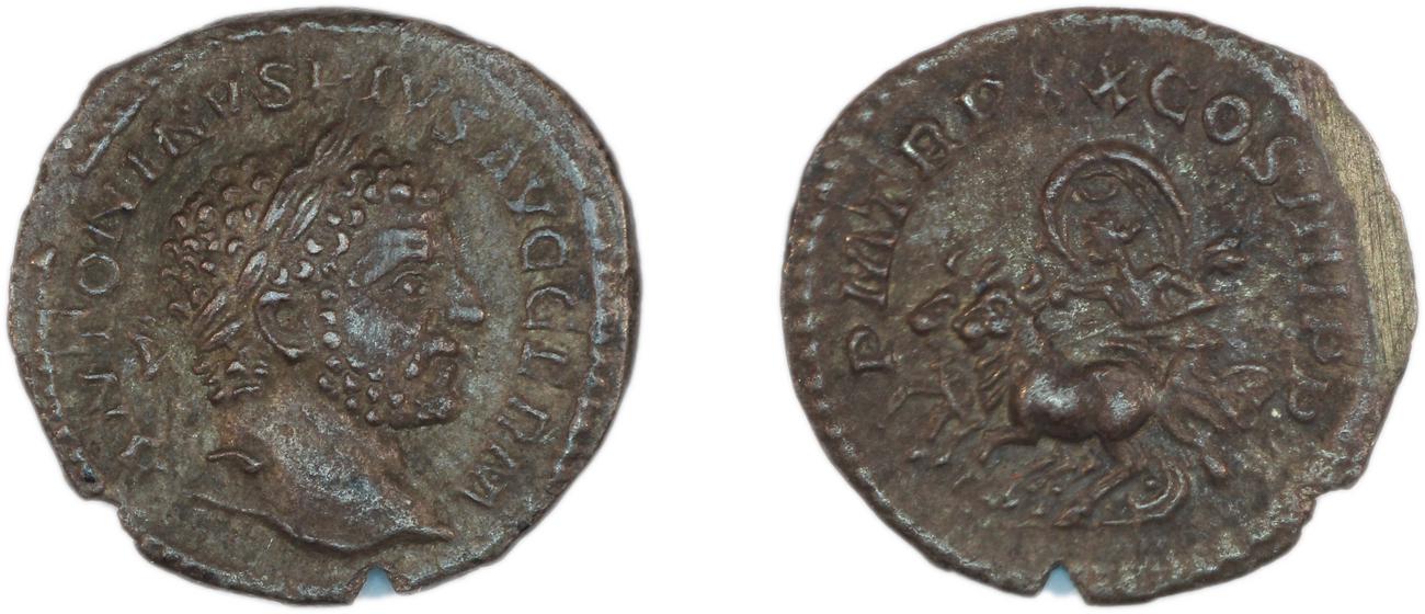 RIC IV Caracalla 284D, аверс, Британский музей