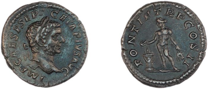 RIC IV Geta 67, реверс, bm