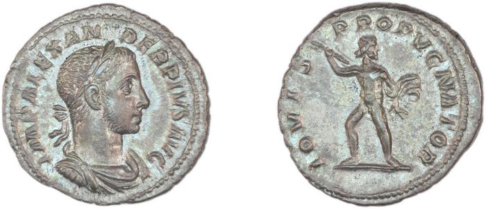 реверс RIC IV Severus Alexander 241