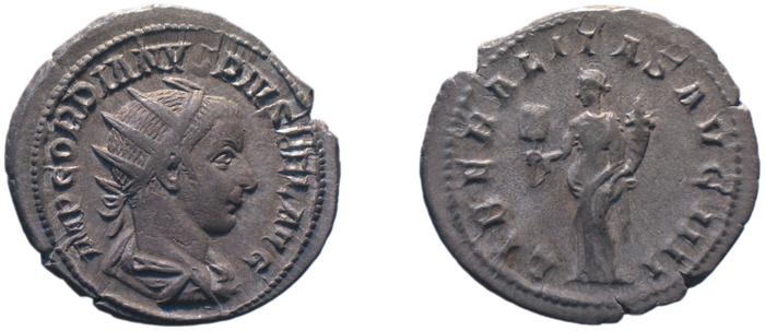 RIC IV Gordian III 137, реверс, bm