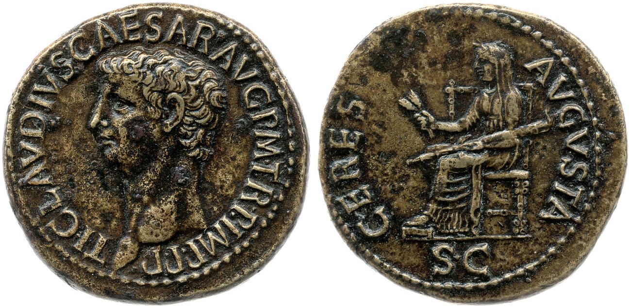 аверс RIC I (second edition) Claudius 110