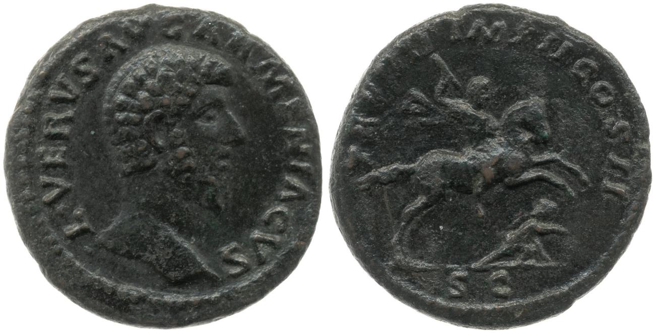RIC III Marcus Aurelius 1404, аверс, Британский музей