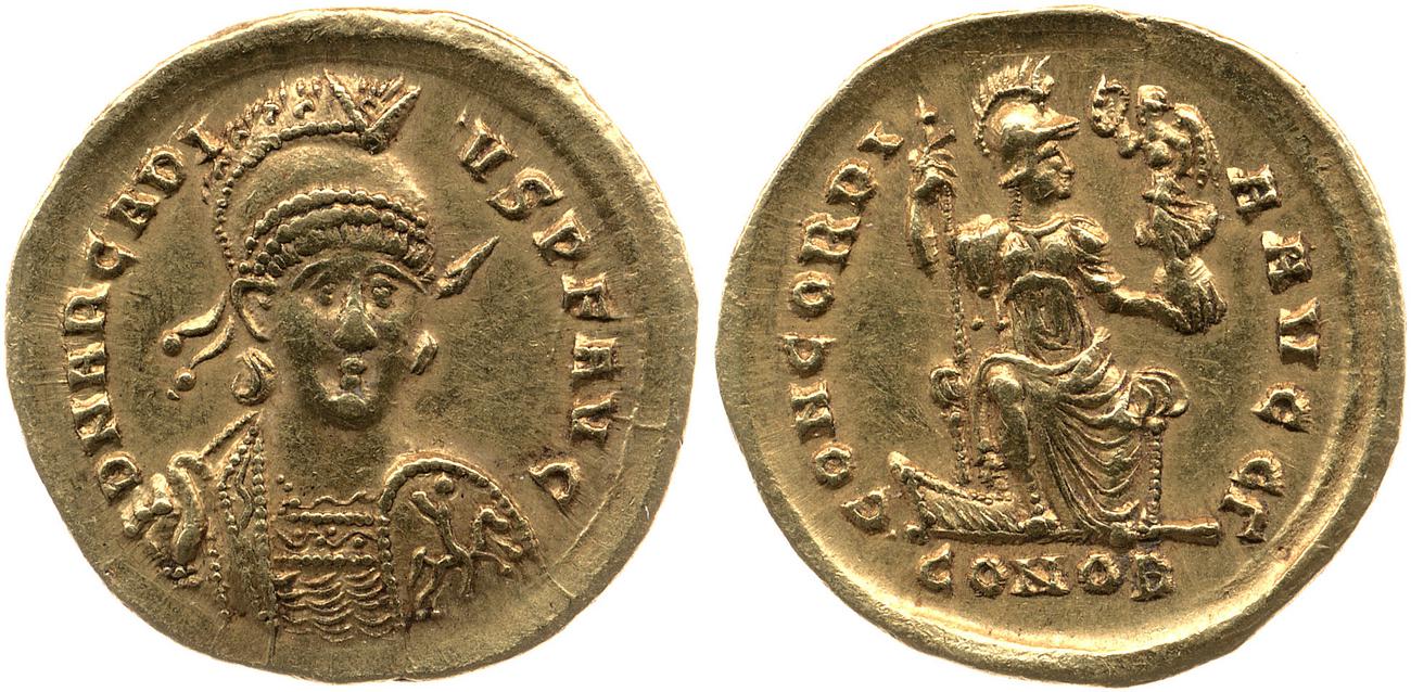 аверс RIC X Arcadius 7