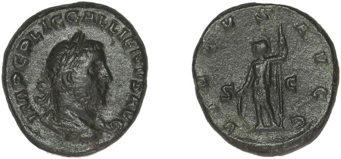 RIC V Gallienus (joint reign) 286, реверс, bm