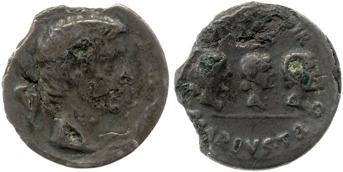 RIC I (second edition) Augustus 404, реверс, Британский музей