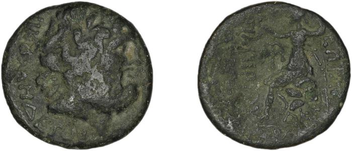 C. Papirius Carbo Nicomedia Waddington 1910 1-2, реверс, Британский музей