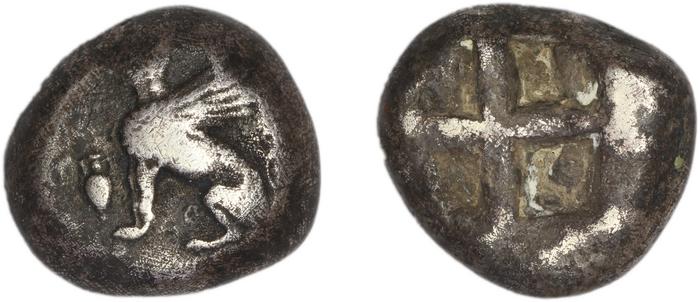 Chios Hardwick 1991 Chian 480-435, реверс, Британский музей
