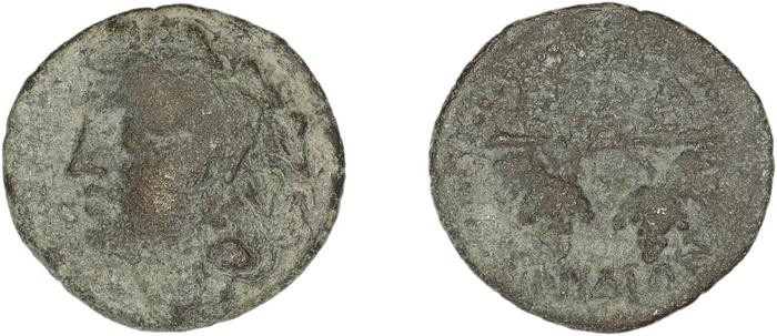 Cnidus Nordbø 1972 Series 27, реверс, Британский музей