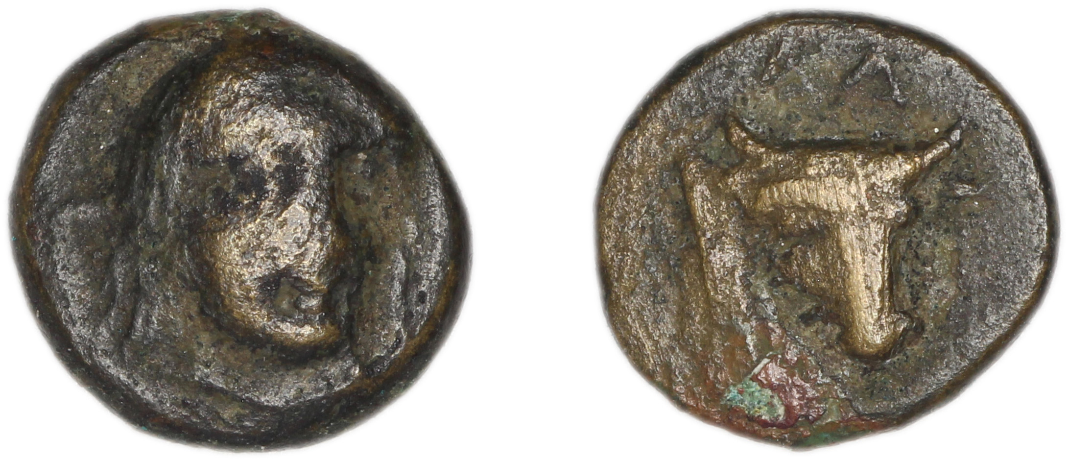 Larissa Phriconis Babelon 1910 2067, аверс, Британский музей