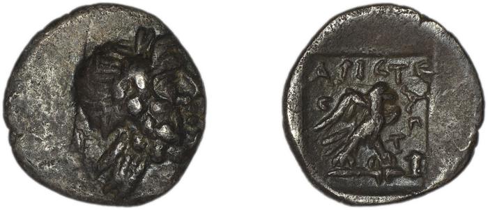 реверс Stratoniceia Meadows 2002 Group 3 hemidrachm