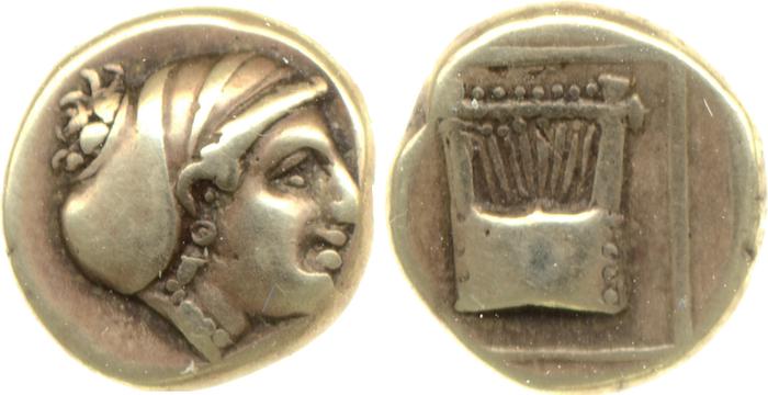 Mytilene Bodenstedt 1981 Series 4.79, реверс, Британский музей