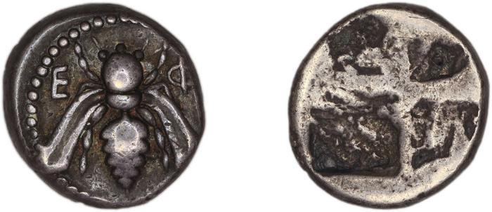 Ephesus Kinns and Holt 2023 Period I, AR I-II, реверс, Британский музей