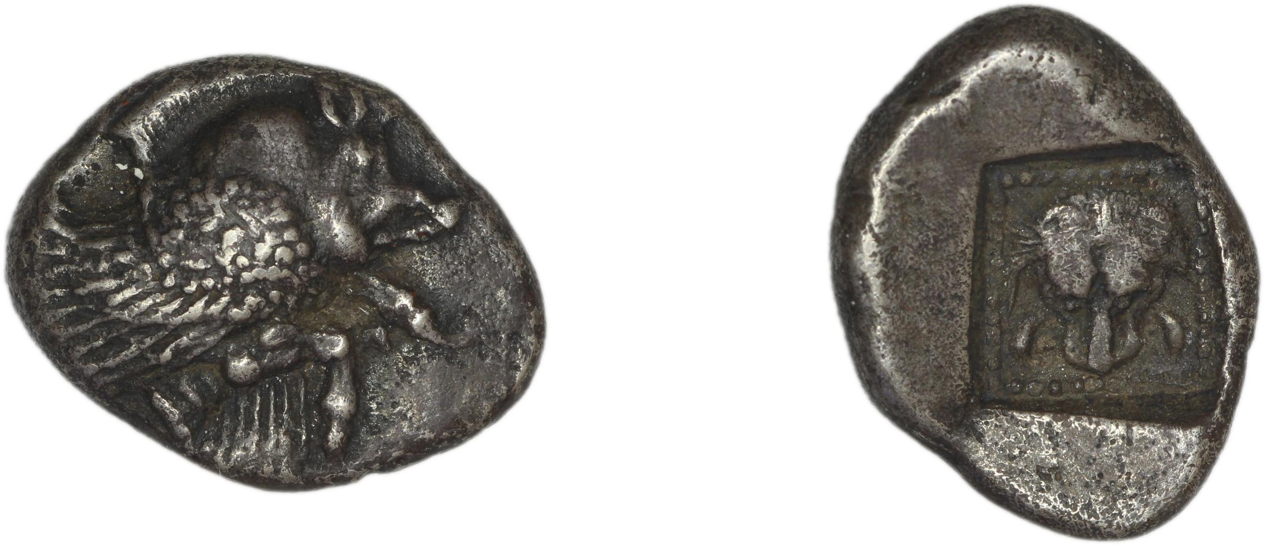 Samos Barron 1966 Lyd-Mil drachms, аверс, bm